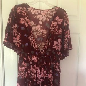 Women’s floral romper
